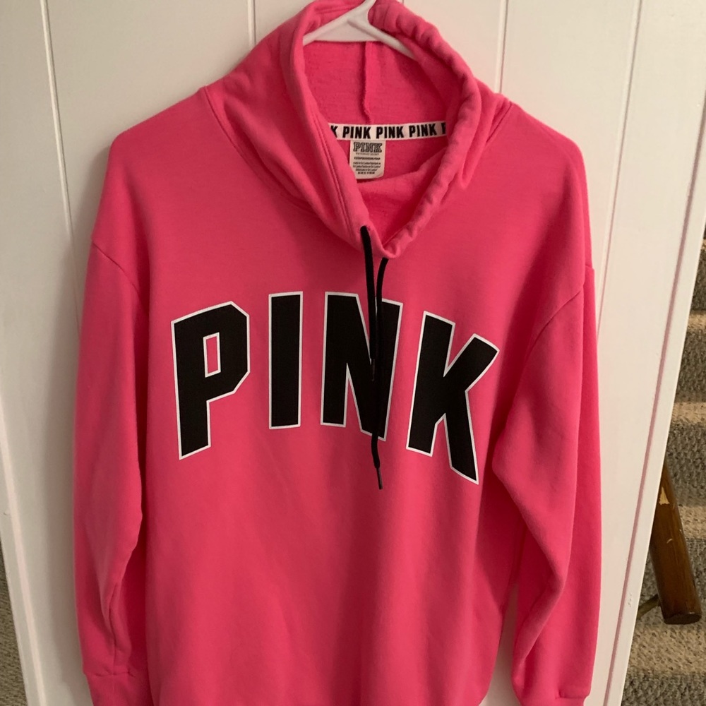 Love Pink , pink hoodie XS